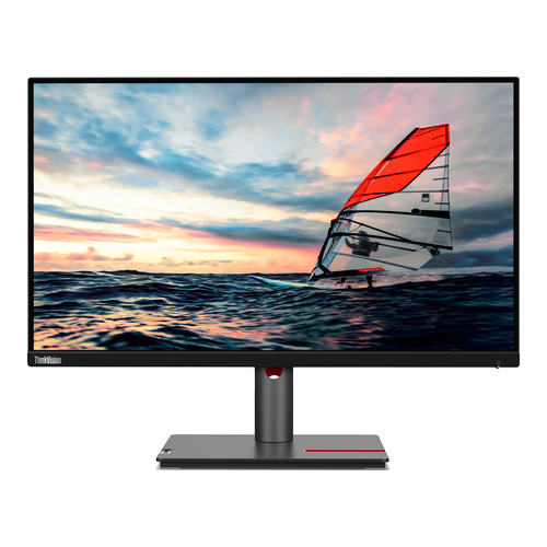 Lenovo ThinkVision P25i-30 24.5-inch Full HD LED monitor with 1920 x 1080 resolution in black