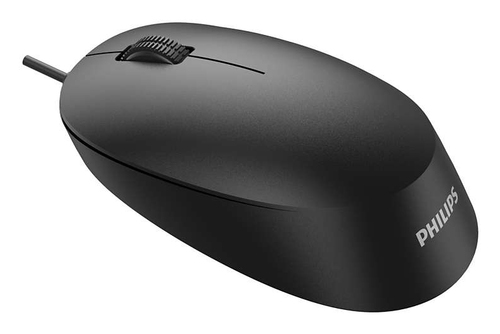 Philips SPK7207B/00, Ambidextrous, Optical, USB Type-A, 1200 DPI, Mouse