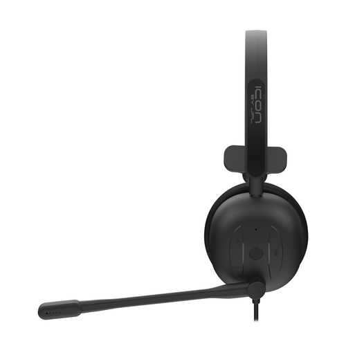 JPL Icon 100-UM4, Wired, Office/Call center, Headset/Headphones, Black