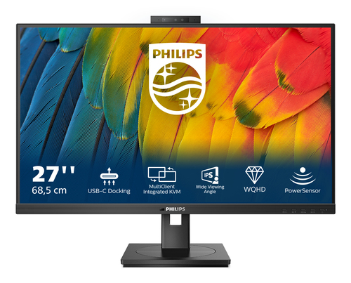 Philips 5000 series (27B1U5601H/00), (27"), 2560 x 1440 pixels, QHD, LCD Monitor