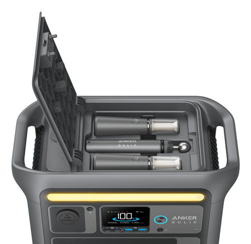Anker SOLIX C800 Plus, 1600 Watt Capacity LiFePO4 768 Wh Portable Power Station