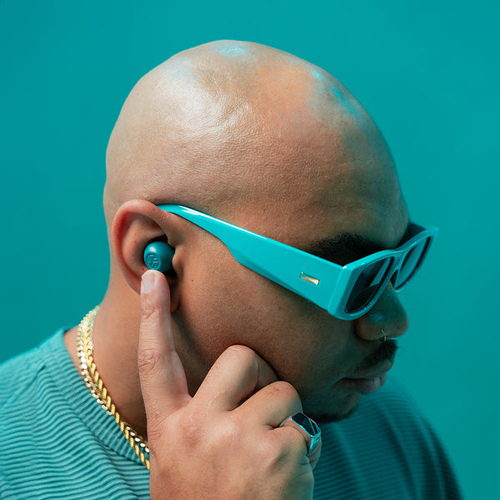 JLab Go Pop ANC, True Wireless Stereo (TWS), 20 - 20000 Hz, Headset/Earbuds, Teal