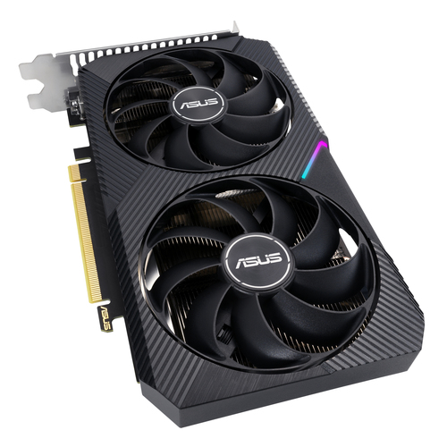 ASUS Dual GeForce RTX 3050, 8 GB, GDDR6, 128 bit, PCIe 4.0, Graphics Card