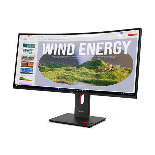 Lenovo ThinkVision T34WD-40 WQHD 3440x1440 ultrawide display