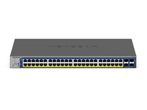 NETGEAR, 52-Port PoE Gigabit/10G, L2/L3/L4, Managed Smart Switch