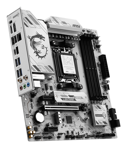 MSI B850M GAMING PLUS WIFI6E three M.2 slots with PCIe 5.0 and 4.0