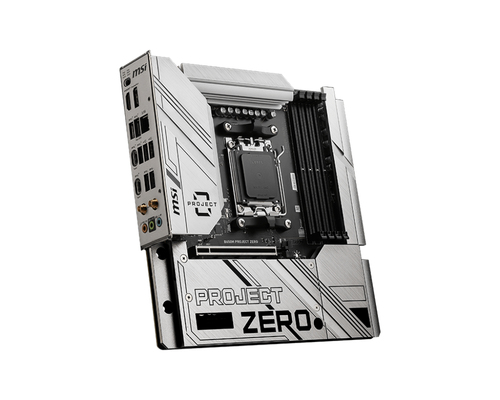 MSI B650M PROJECT ZERO Micro ATX AM5 Motherboard