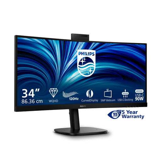 Philips 3000 series 34B2U3600CH/00, (34"), 3440 x 1440 pixels, WQHD, LCD Monitor