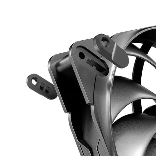 Antec TQ 120_3PK Computer case Fan 12 cm Black 3 pc(s) 0-761345-40030-5