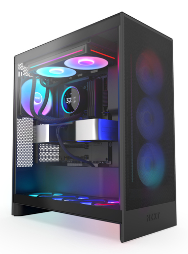 NZXT Kraken Elite 280 RGB, All-in-one liquid cooler, 14 cm RL-KR28E-B2 Black