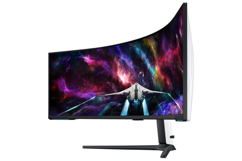Samsung 57" G95NC Odyssey Neo G9 7680 x 2160 pixels Monitor Black, White