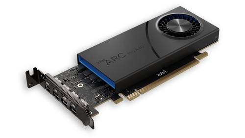 Intel Arc Pro A40, 6GB GDDR6, PCIE 4.0, Ray Tracing Workstation Graphics Card