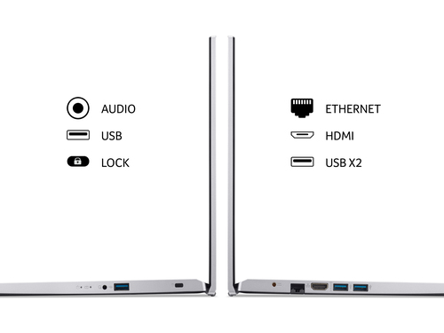 Acer Aspire 3 laptop - Intel Core i5, 8GB, 512GB SSD, 15.6" Full HD display Windows 11