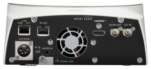 PTZ-enabled Panasonic AW-HE145 security camera with smooth pan and tilt control