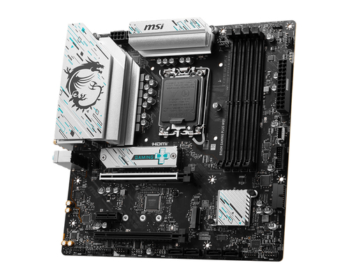 MSI B760M GAMING PLUS WIFI Micro ATX LGA1700 Motherboard