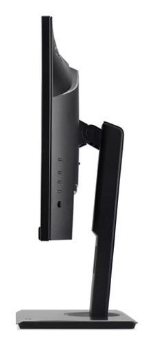 Acer Vero B7 B247W E5 24" Monitor side view displaying tilt and swivel