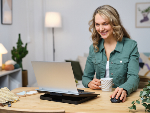 Trust Primo (24966), Ambidextrous, Bluetooth, 1600 DPI, Optical Mouse, Black