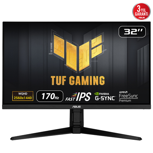 ASUS TUF Gaming VG32AQL1A, 80 cm (31.5"), 2560 x 1440 pixels, WQHD, LED, Monitor