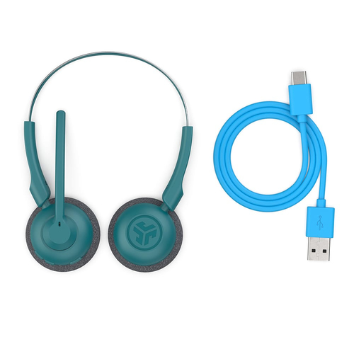 JLab GO Work Pop, Wireless, Calls/Music, Headset/Headphones, Teal