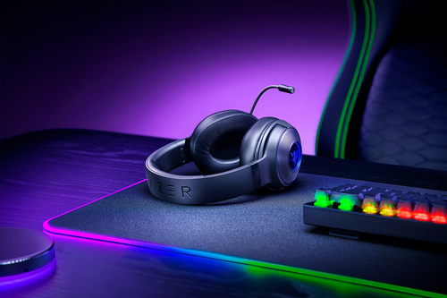 Razer Kraken V3 X, Wired, Gaming, 12 - 28000 Hz, Headset/Headphones. Black