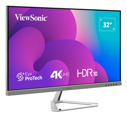 Viewsonic (VX3276-4K-MHD-2), (32"), 3840 x 2160 pixels, 4K Ultra HD, LCD Monitor