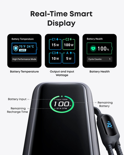 Anker A1695H11, 25000 mAh 165 W External Power Bank