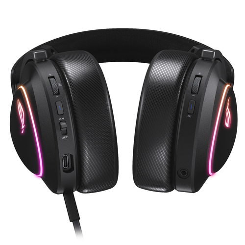 ASUS ROG DELTA II, Wired & Wireless, Gaming, 20 - 20000 Hz, Headset/Headphones, Black