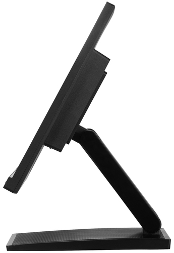 iiyama ProLite T2254MSC-B1AG 21.5" Touch Monitor side view with tilt adjustment