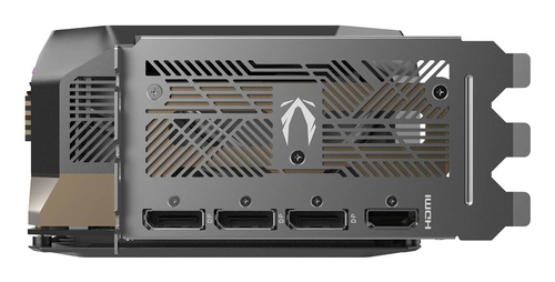 Side profile of Zotac GeForce RTX 5080 graphics card