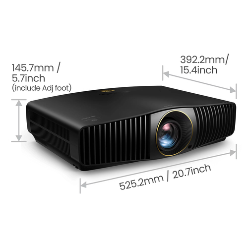 BenQ W5850, 2600 ANSI lumens, DLP, UHD 4K (3840x2160), Cinema Projector