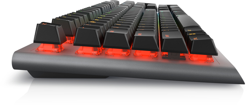 Alienware mechanical gaming keyboard with 100 million keystroke lifespan, RGB backlighting