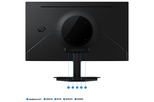 Samsung Odyssey 27 inch QHD OLED monitor image for immersive desktop setup