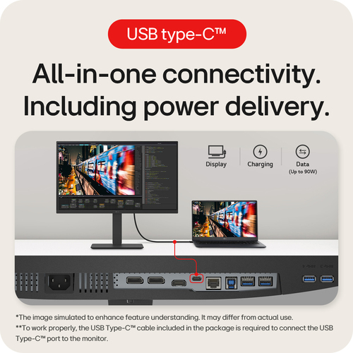 LG (27BA850-B.AEK) 27", 1920 x 1080 pixels, Full HD, Monitor