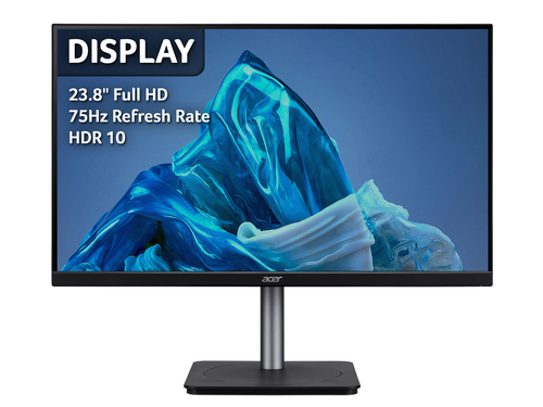 Acer CB3 CB243Y, 60.5 cm (23.8"), 1920 x 1080 pixels, Full HD IPS LCD Monitor