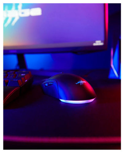 Hama Reaper 250, Right-hand, Optical, USB Type-A, 6200 DPI, Mouse