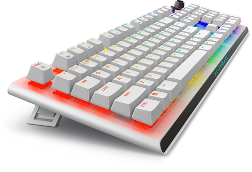 Alienware AW920K wired and wireless keyboard with USB, RF, and Bluetooth connectivity