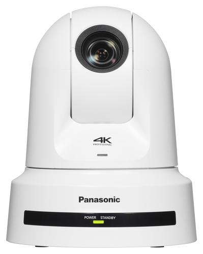 Panasonic AW-UE80 IP security camera with 4K UHD and quiet PTZ motion