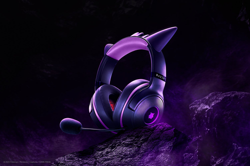 Razer Kraken Kitty V2 - Pokemon Gengar Ed,Gaming, 325 g,Headset/Headphones, Pink