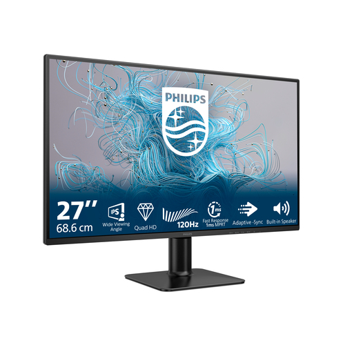 Philips 2000 series (27E2N2500/00), (27"), 2560 x 1440 pixels, QHD, LCD, Monitor