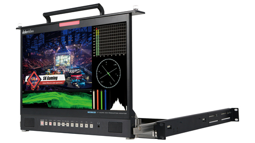 DataVideo TLM-170VM monitor with SDI and HDMI inputs