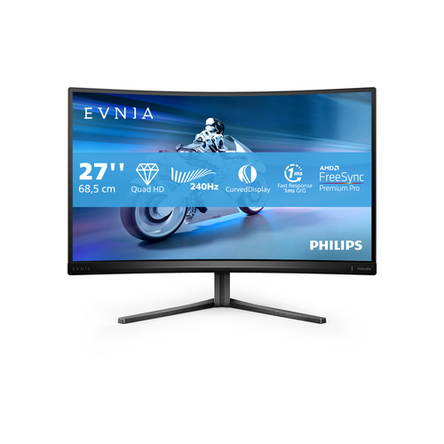 Philips (27M2C5500W/00), 68.6 cm (27"), 2560 x 1440 pixels, Quad HD, LCD Monitor