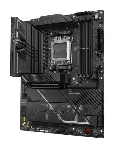 ROG STRIX X870E-H GAMING WIFI7 DDR5 memory slots layout