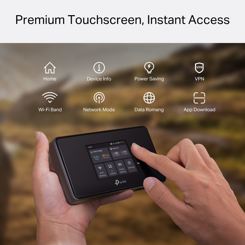 TP-Link M8550 5G LTE router for high speed wireless internet access