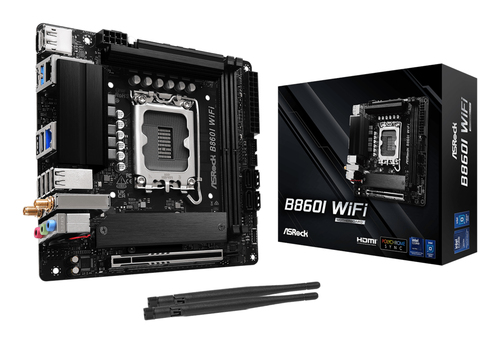 ASRock B860I WiFi Mini ITX LGA1851 Motherboard