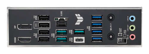 ASUS TUF Gaming B850M-PLUS WIFI7 PCIe 5.0 M.2 slot layout