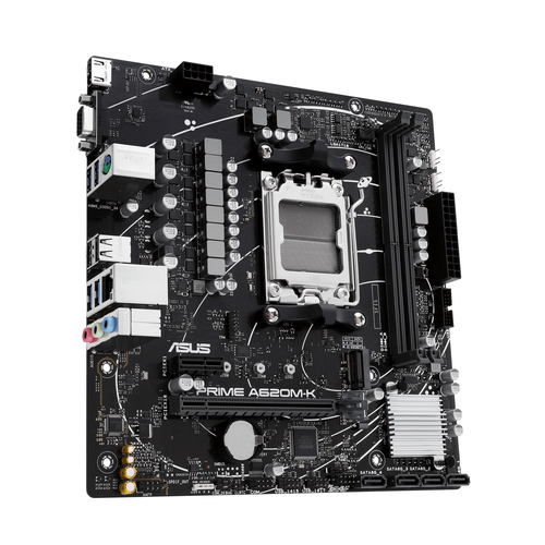 Asus PRIME A620M-K Micro ATX AM5 Motherboard