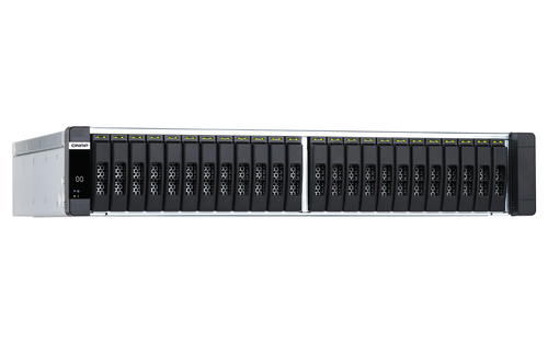 QNAP ES2486dc, Intel® Xeon® D, 128GB DDR4 2U Rack Mountable NAS