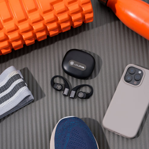 JLab Open Sport, 20 - 40000 Hz, Sports, 16.8 g, Headset/Headphones, Black