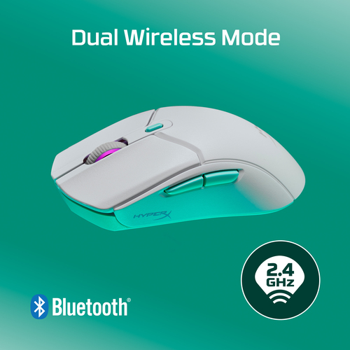 HyperX Pulsefaire Haste 2 Core Gaming Mouse, Ambidextrous, USB Type-A, 3600 DPI