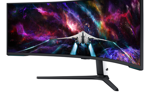 Samsung 57" G95NC Odyssey Neo G9 7680 x 2160 pixels Monitor Black, White